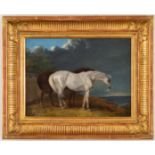 William Joseph SHAYER (1787-1879), zugeschrieben, 2 Pferde, Öl auf Karton, signiert