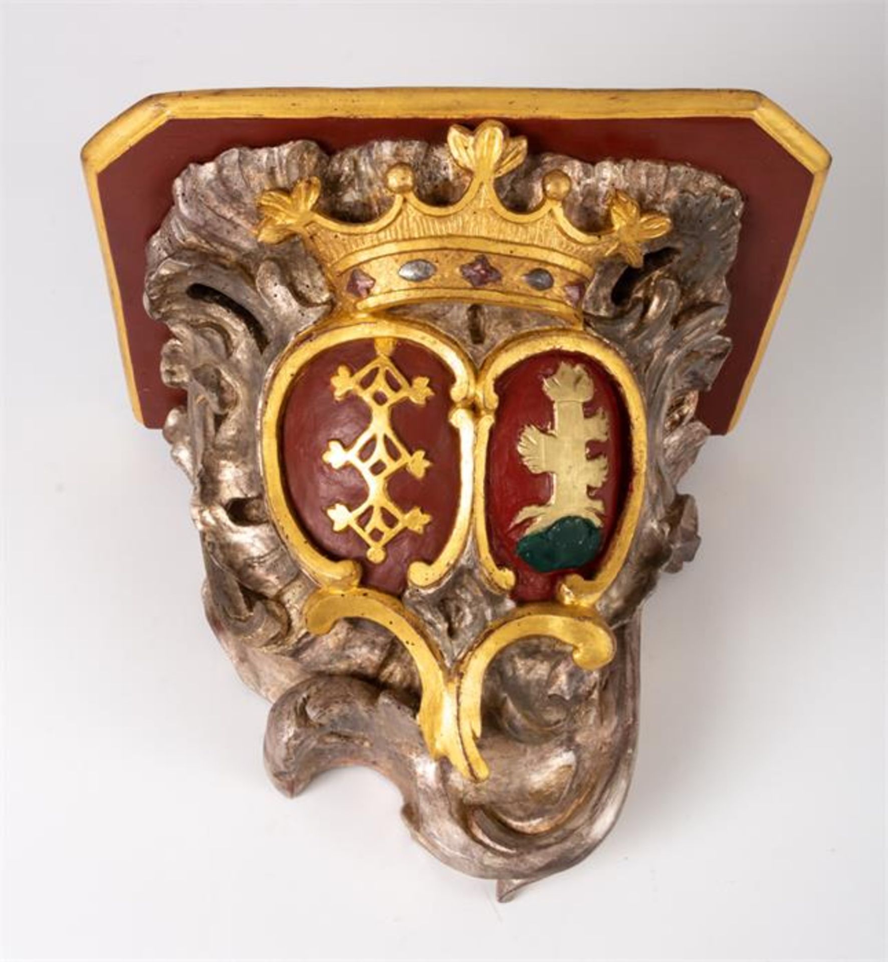 CONSOLE WITH COAT OF ARMS