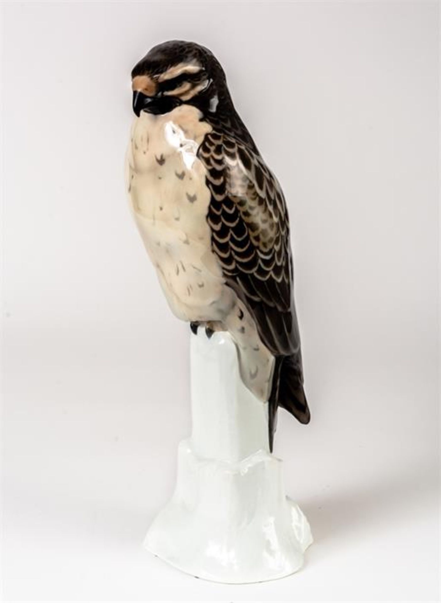 BUSSARD, Sehr grosse Porzellanfigur, Rosenthal, um 1920