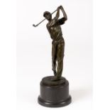 MILO (1955), Golfspieler, Bronze, signiert