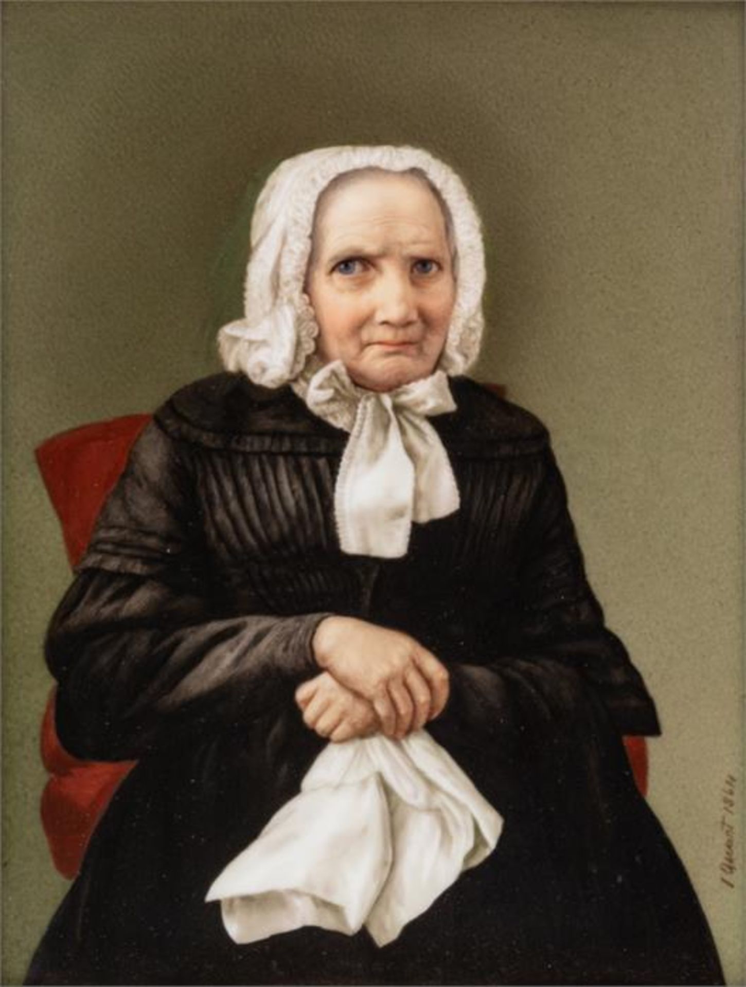 PORTRAIT OF AN ELDERLY LADY