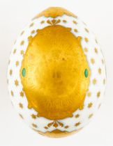 RUSSIAN PORCELAIN EASTER EGG FROM THE TIME OF NICHOLAS I.