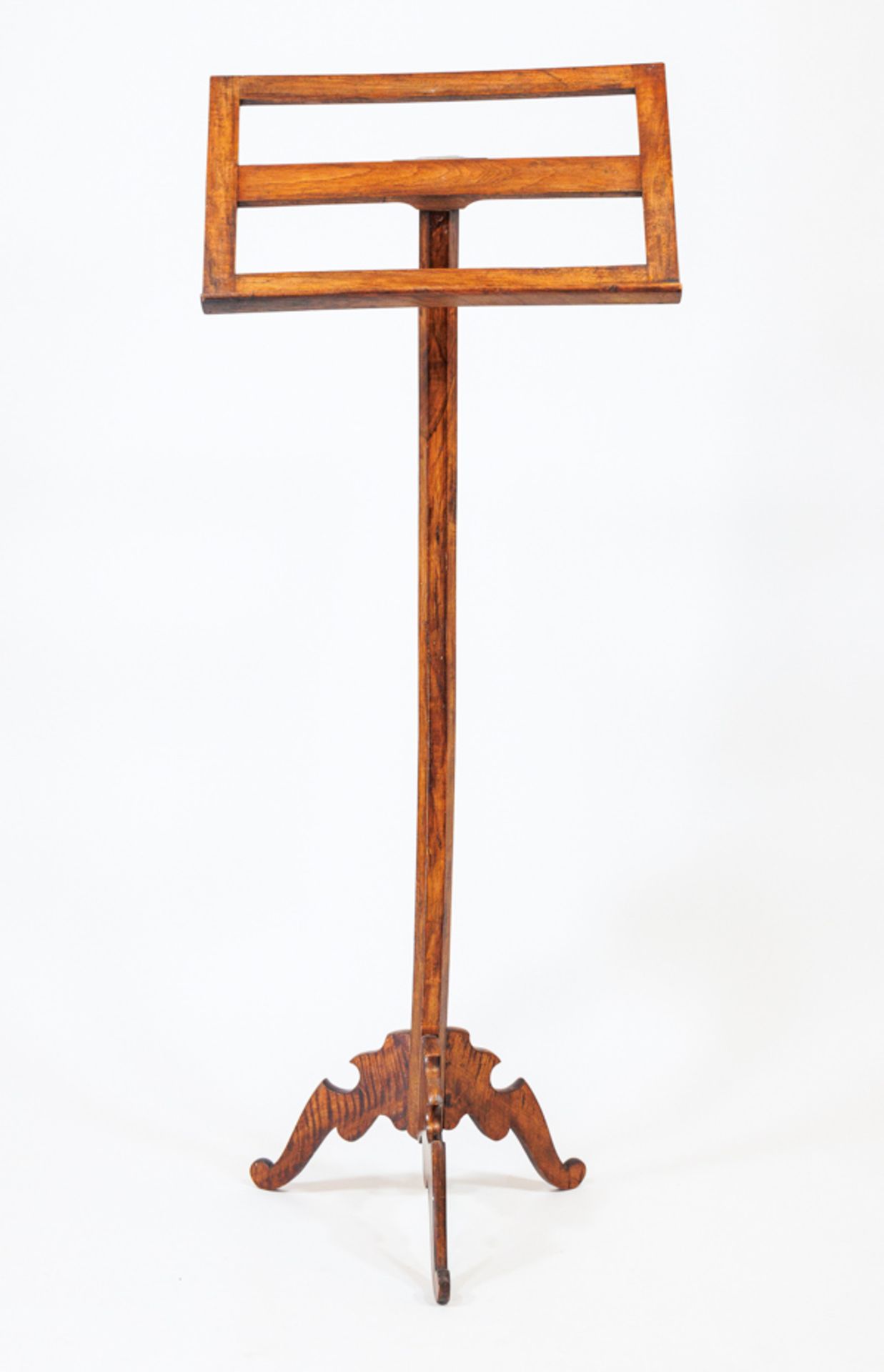 BIEDERMEIER MUSIC STAND, WALNUT, CA. 1820