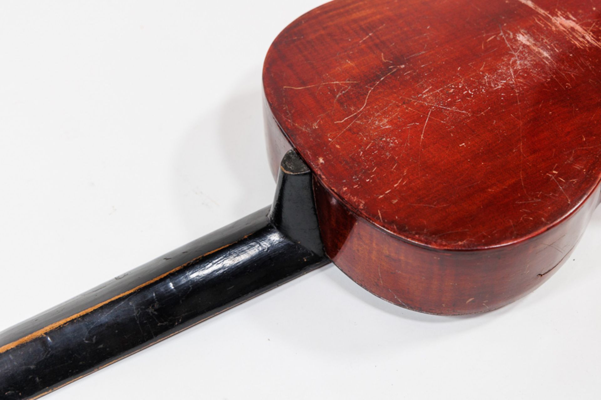 UNSIGNED BIEDERMEIER GUITAR, 19TH CENTURY - Image 3 of 4