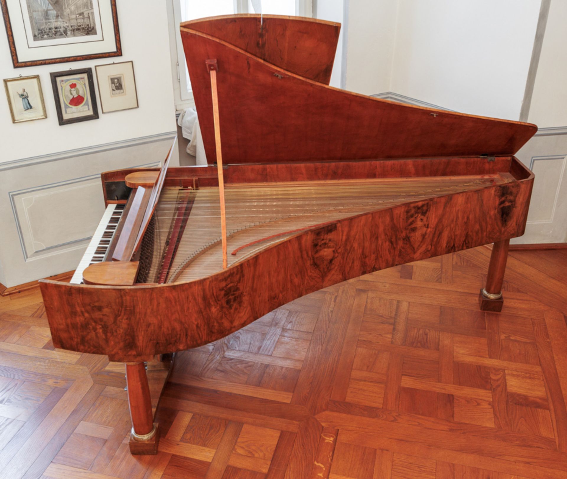 VIENNESE FORTEPIANO, SIGNATURE LOST, CIRCA 1825-1830 - Image 4 of 5