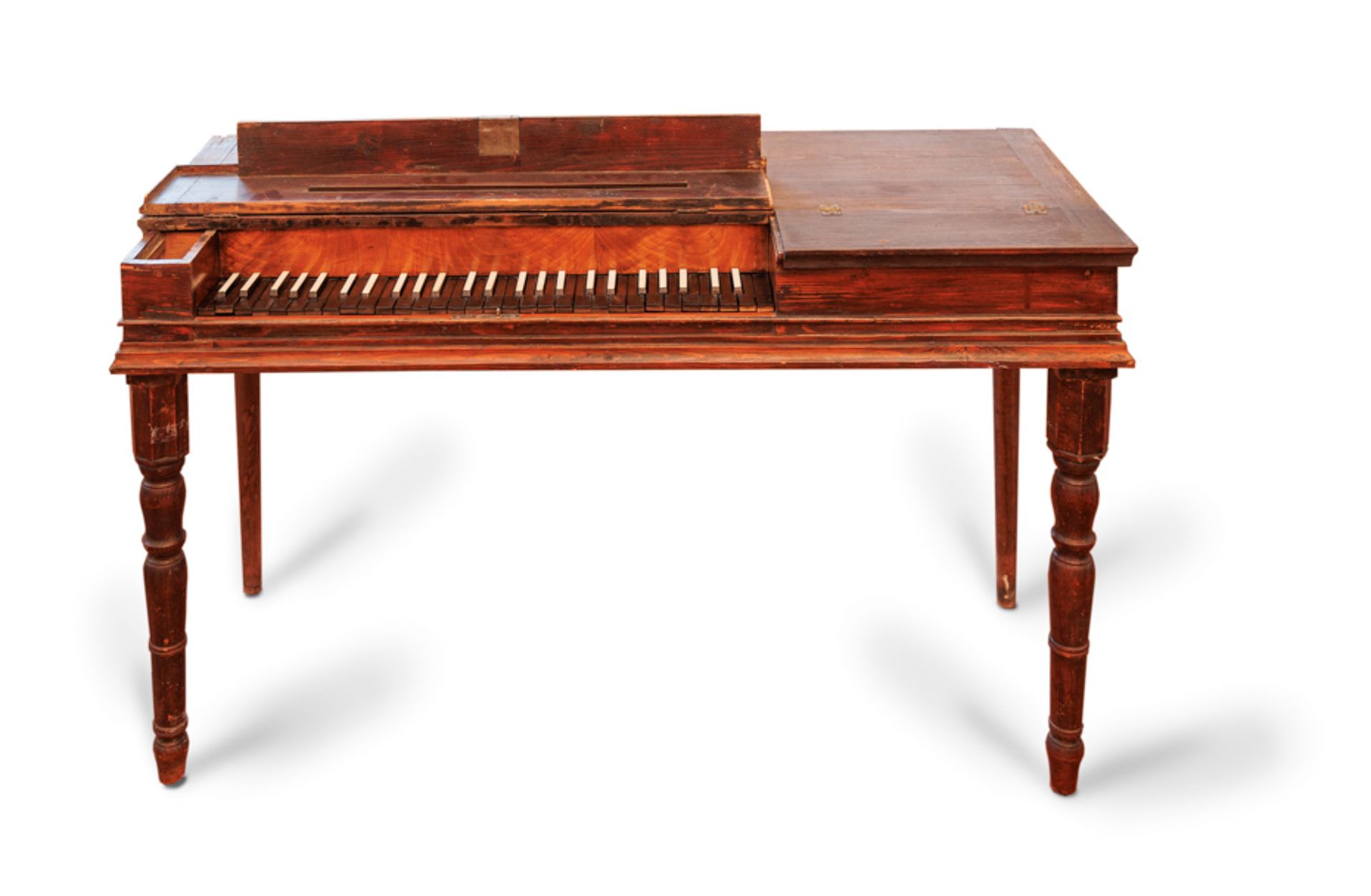 UNSIGNED GERMAN SQUAREPIANO CIRCA 1760-1780