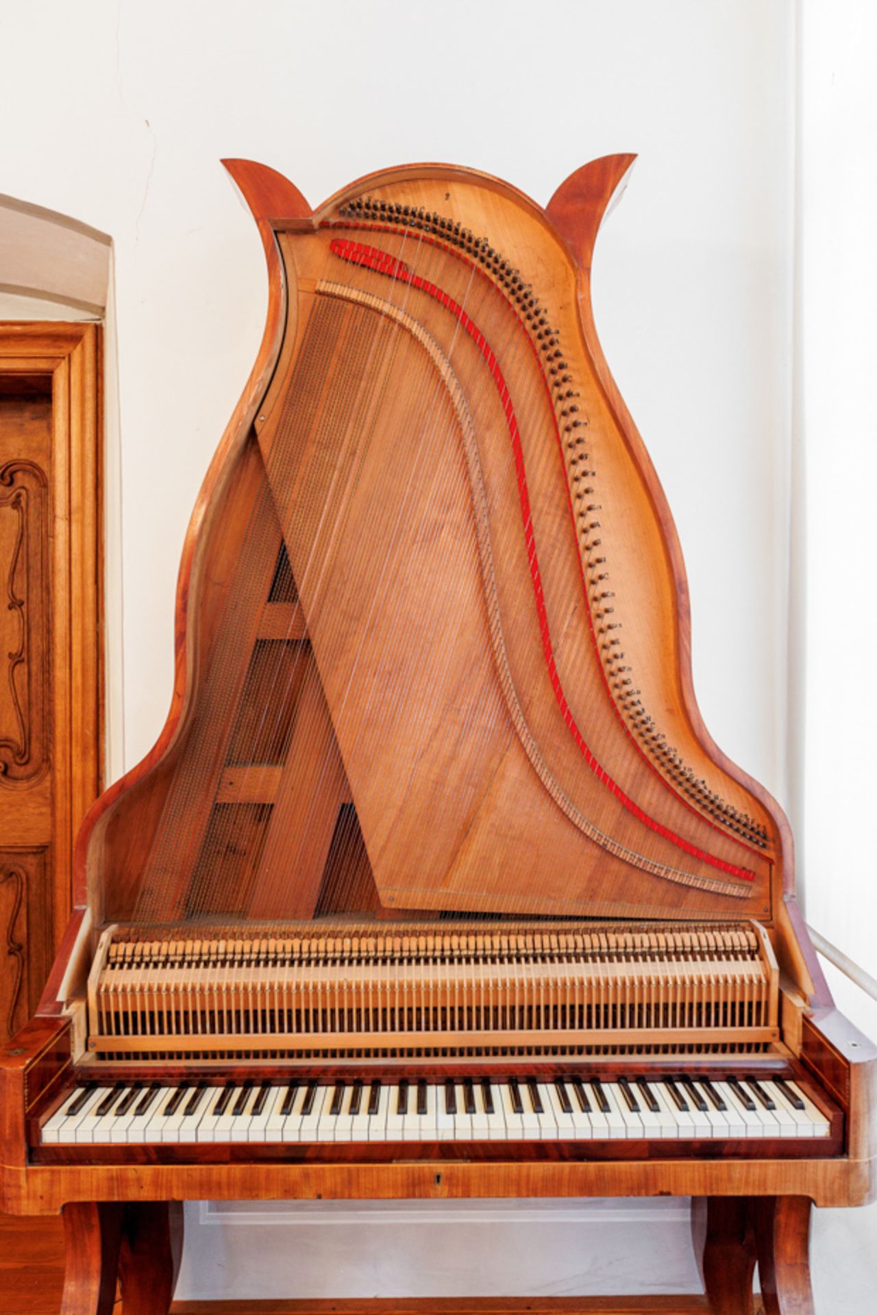 LYRE PIANO SIGNED F.A. KLEIN, BERLIN CIRCA 1830-1835 - Image 3 of 3