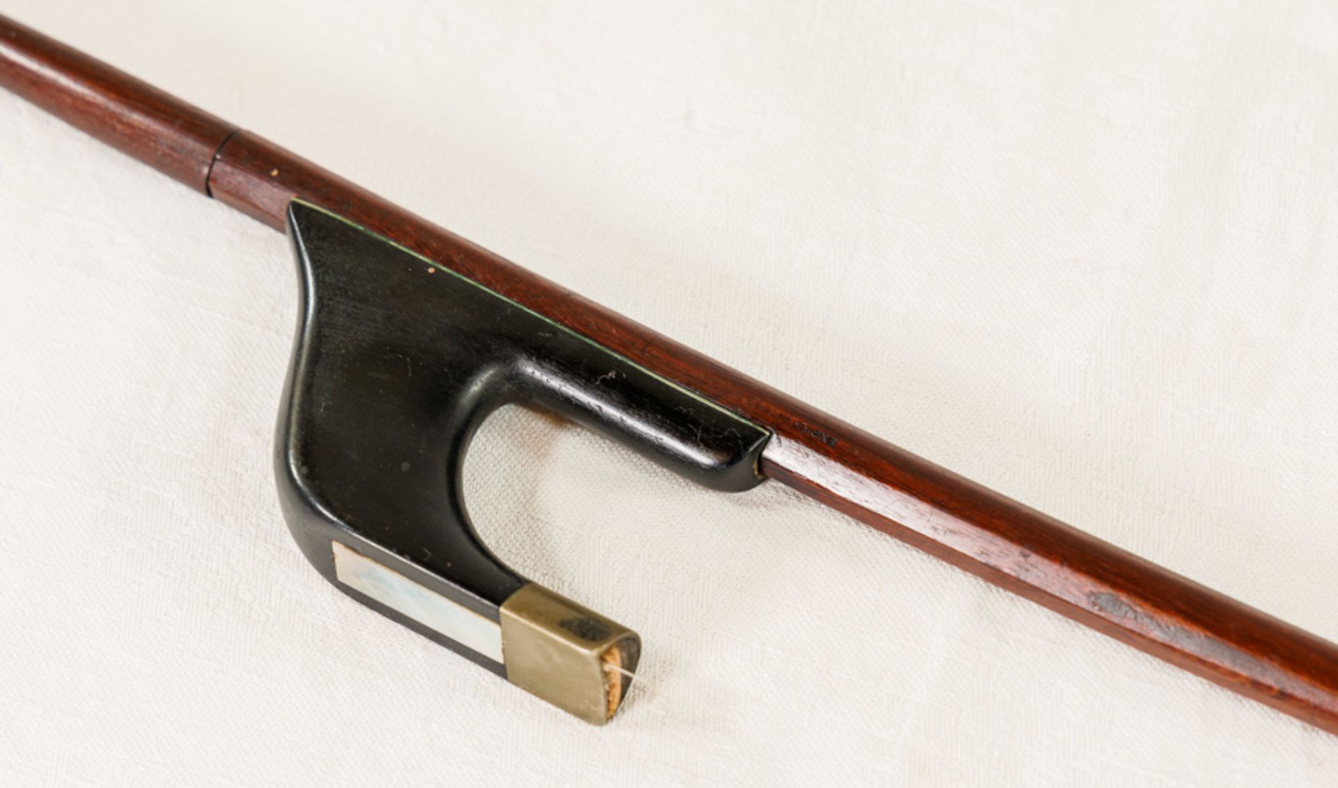 DOUBLE BASS BOW “EXPION” BY EMILE AUGUSTE OUCHARD ET FILS - Image 3 of 6
