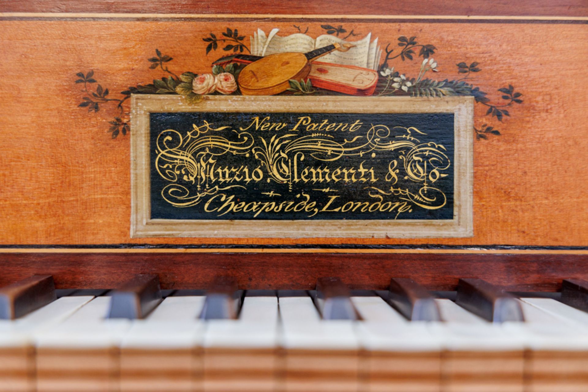 SQUAREPIANO BY MUZIO CLEMENTI, LONDON CIRCA 1810 - Image 2 of 7