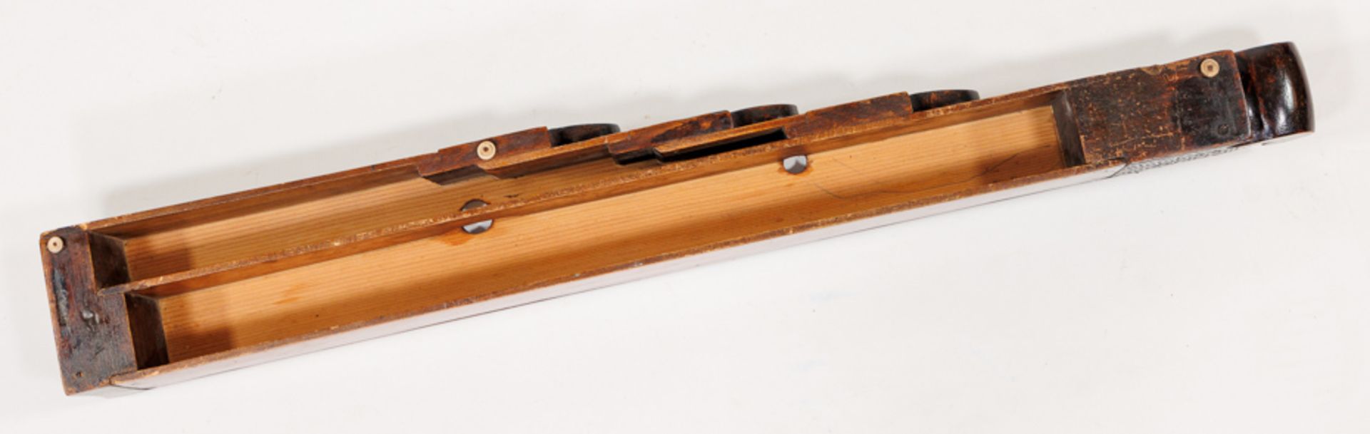 CONVOLUTE DOVECOTE ZITHER AND SMALL-HEADED ZITHER/CITERA, HUNGARY, 19TH/20TH CENTURY - Image 7 of 9