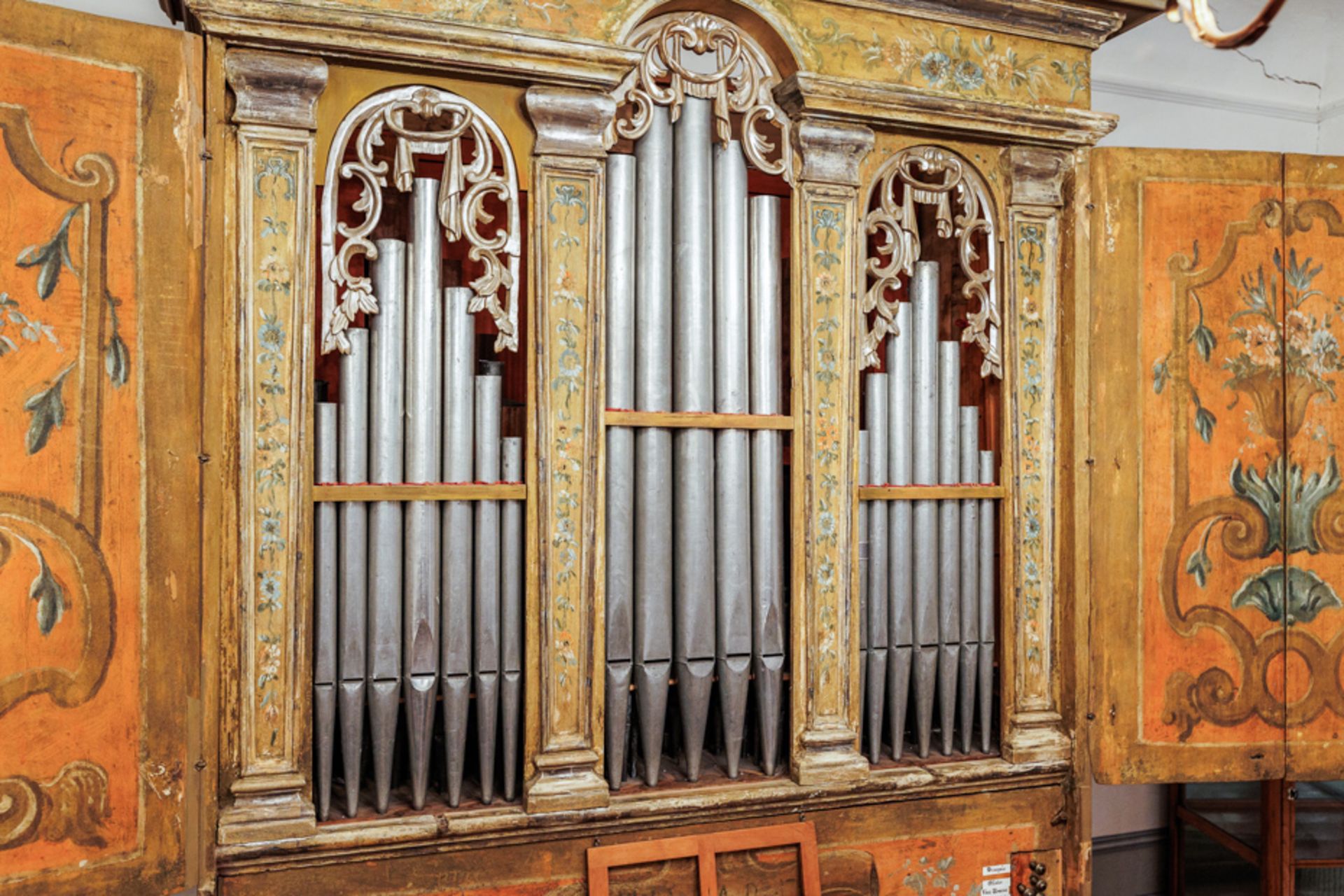 ITALIAN ORGAN BY NICOLA MANCINI, NEAPLES 1766 - Image 2 of 11