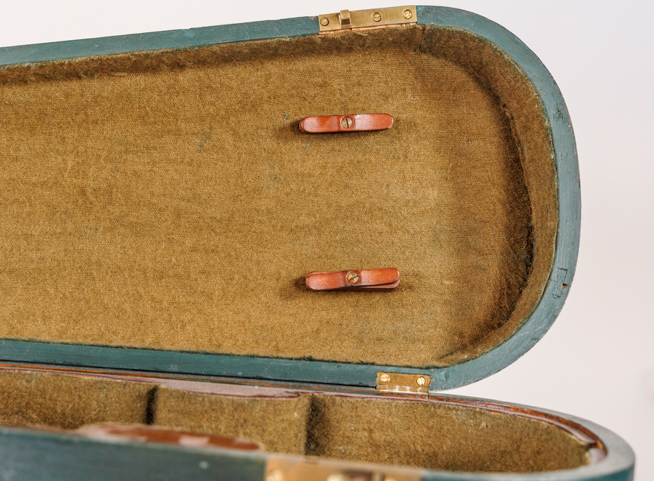 ELEGANT VIOLIN CASE WITH THREE CASKETS GERMANY 19TH CENTURY - Image 5 of 5