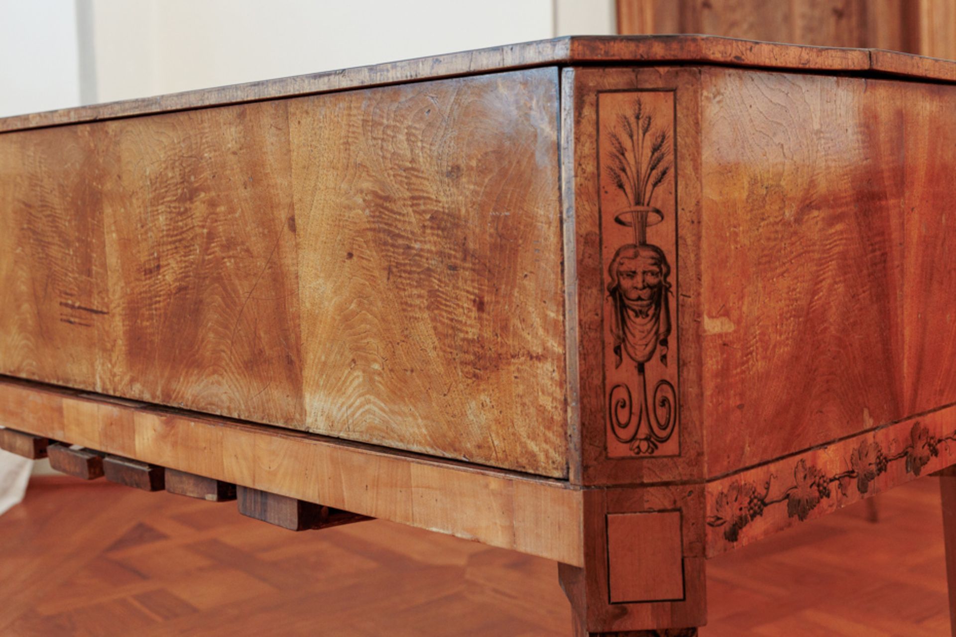 FORTEPIANO BY JOHANN GEORG GROEBER, INNSBRUCK CIRCA 1815 - Image 3 of 6