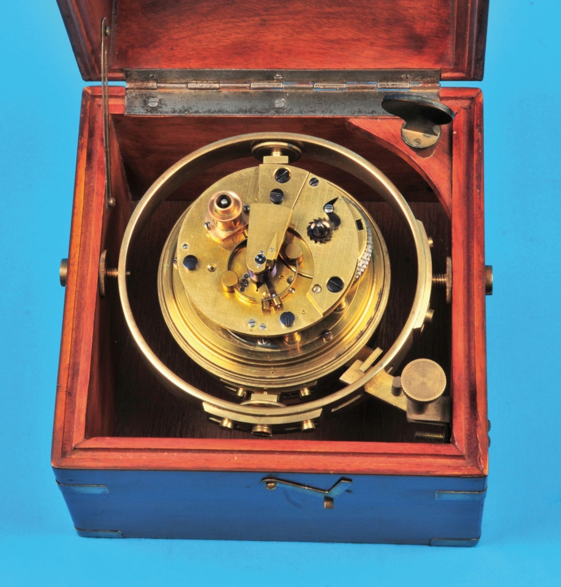 George Best marine chronometer, Cardiff, no. 276, (Lit. Tony Mercer, Chronometer Makers of the World - Bild 2 aus 2