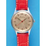 Doxa Anti-Magnetique "Jumbo" wristwatch with central second hand, cal. 1172, 1147, 1950s, 