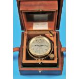 Thomas Mercer Ltd. marine chronometer, "Centenary 1858-1958", St. Albans.
England, No. 22660, with t