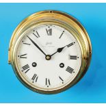 Treasure "Royal Mariner" - Ship's wall clock with glass strike on bell,