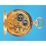 IWC, International Watch Co., Schaffhausen, "Quality Extra", very rare gold pocket watch, cal. 52, 1