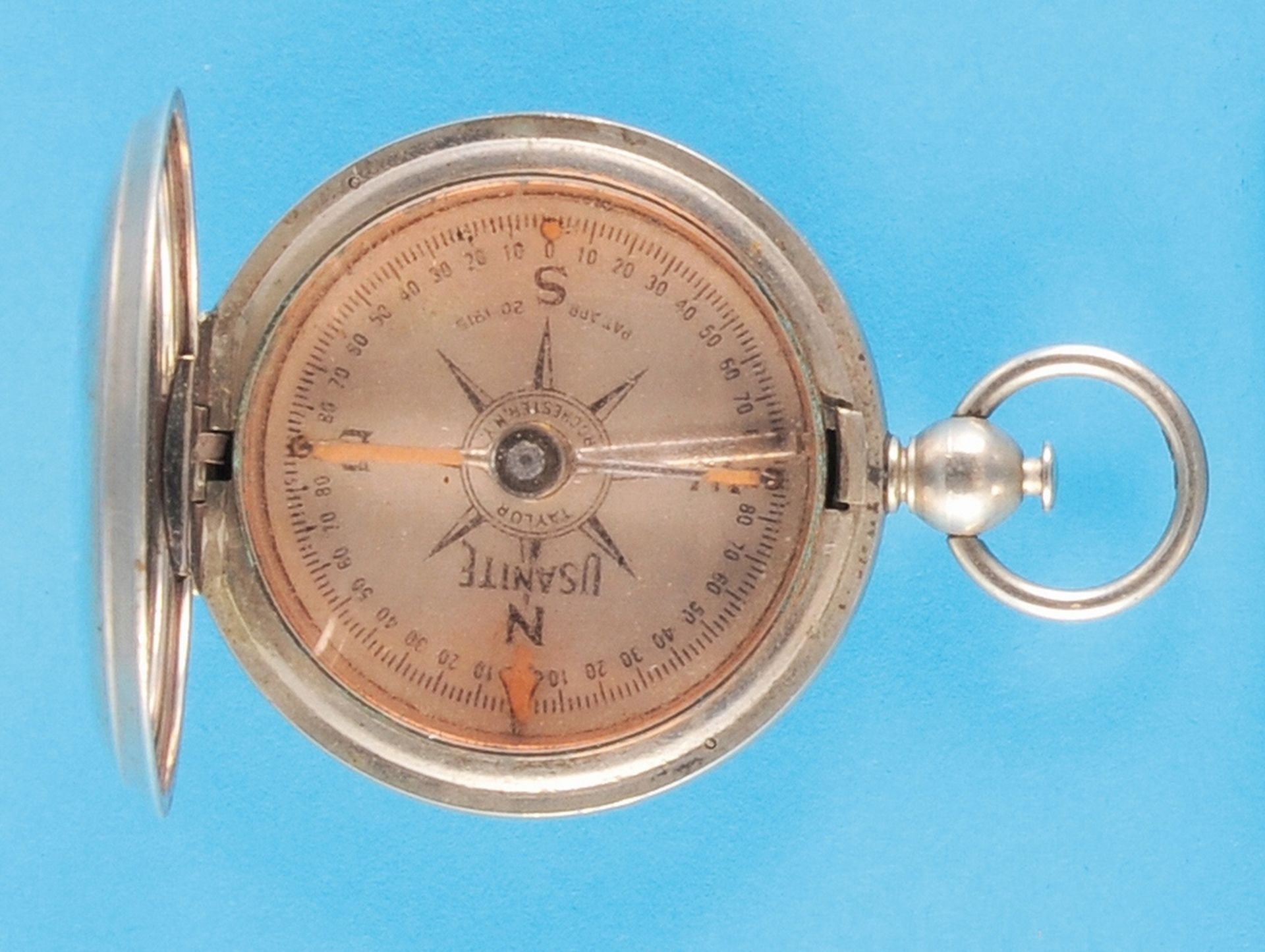 USANITE Taylor Rochester N.Y., Pocket Watch Compass  