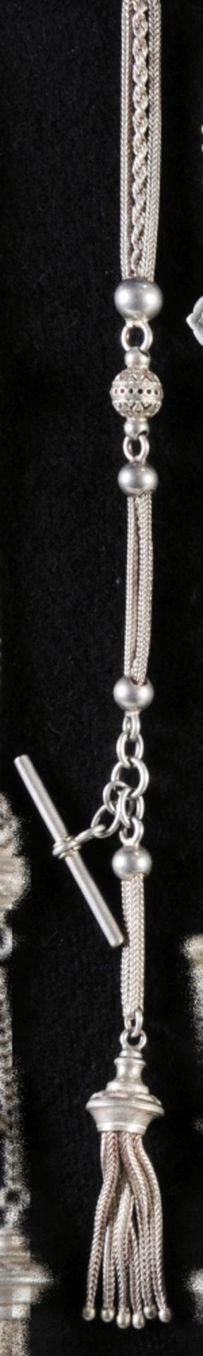 Silver Pocket Watch Chain