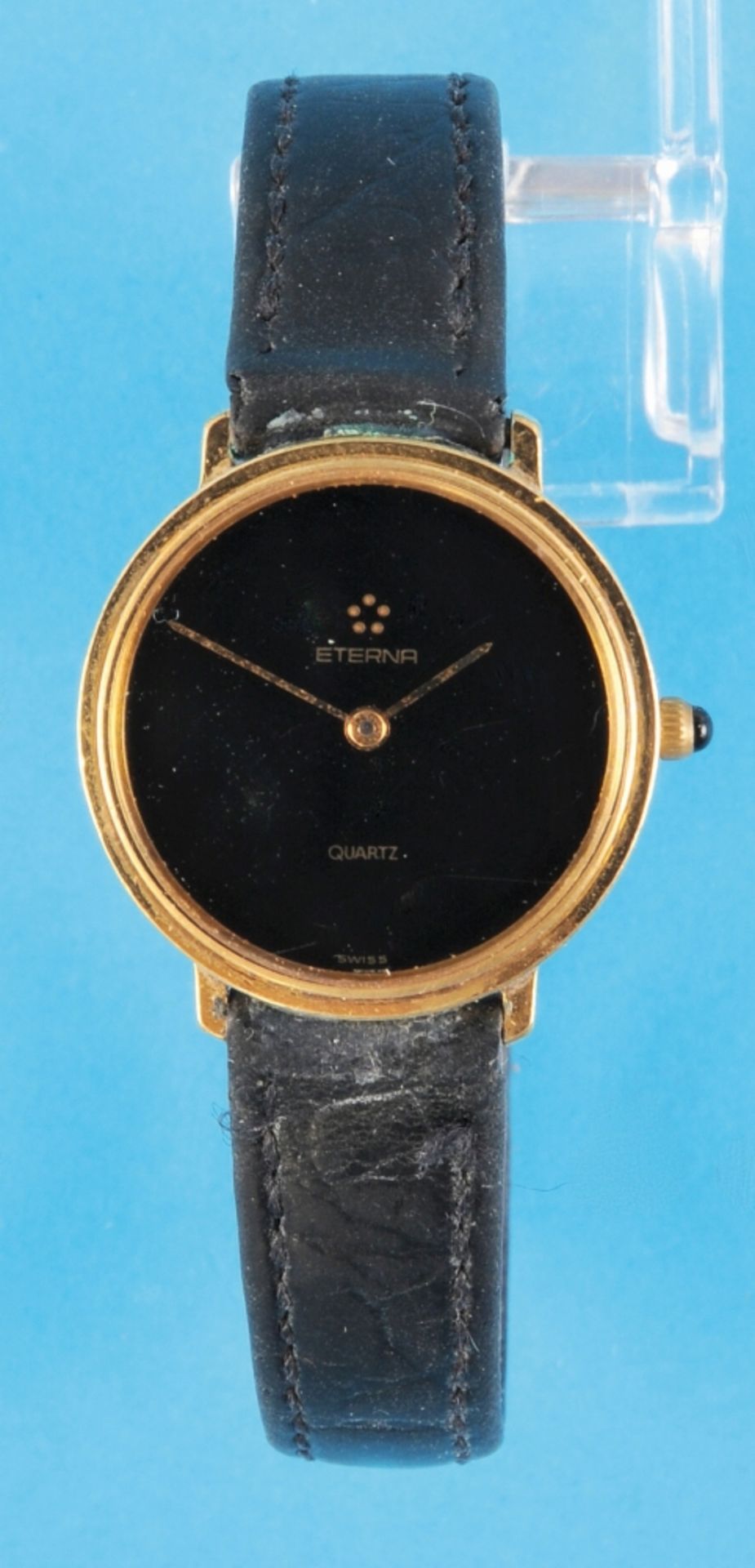 Eterna Quartz ladies wristwatch, with instruction manual from 1981,