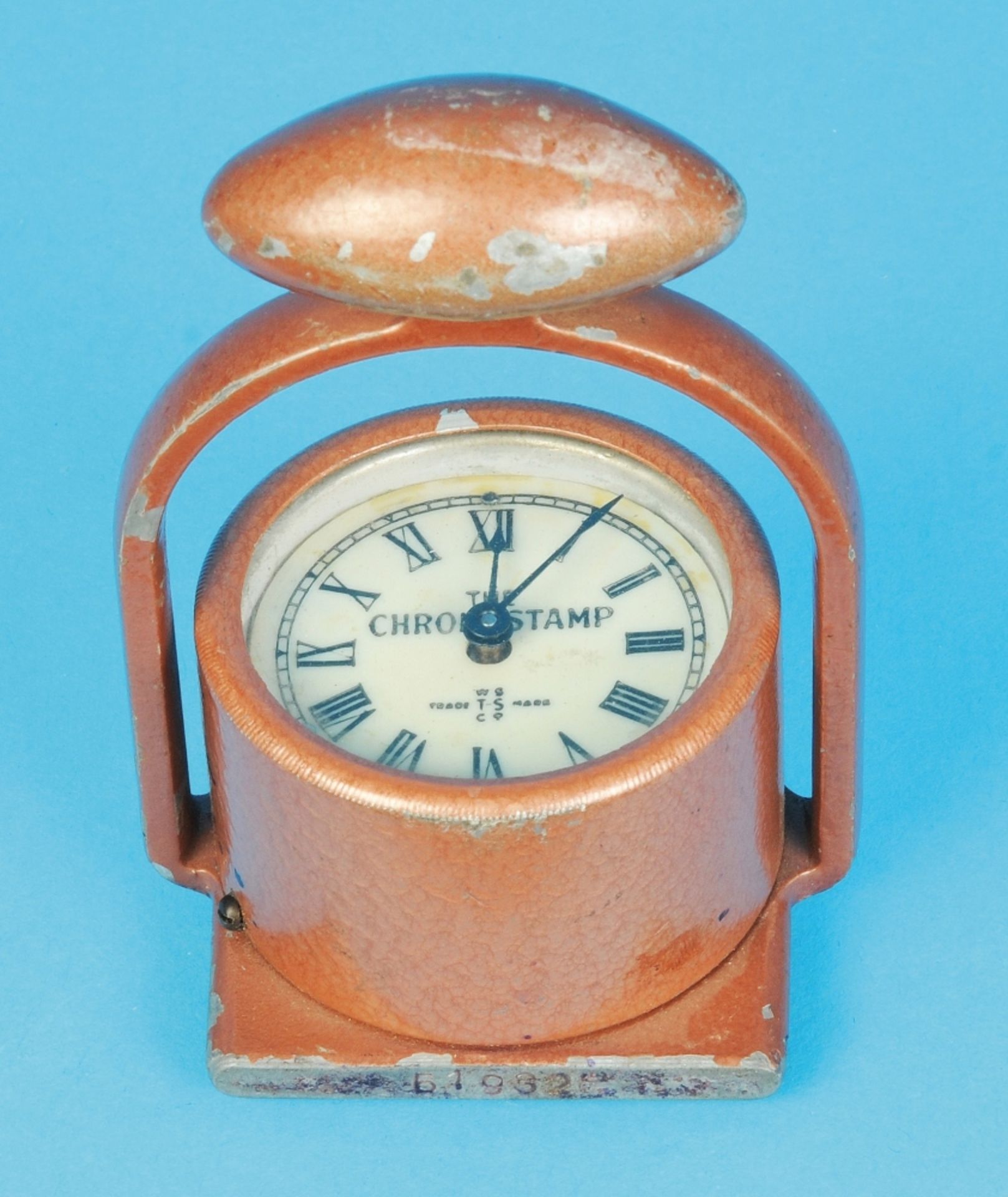 The Chronostamp, English time stamp clock manufacturer WTC, London,