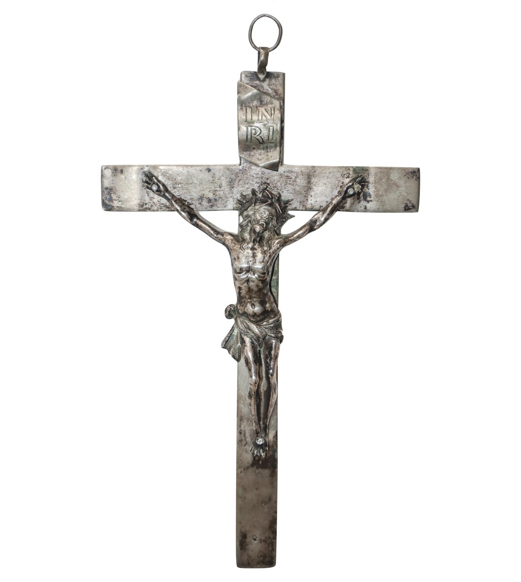 Silver crucifix, Late 18th century