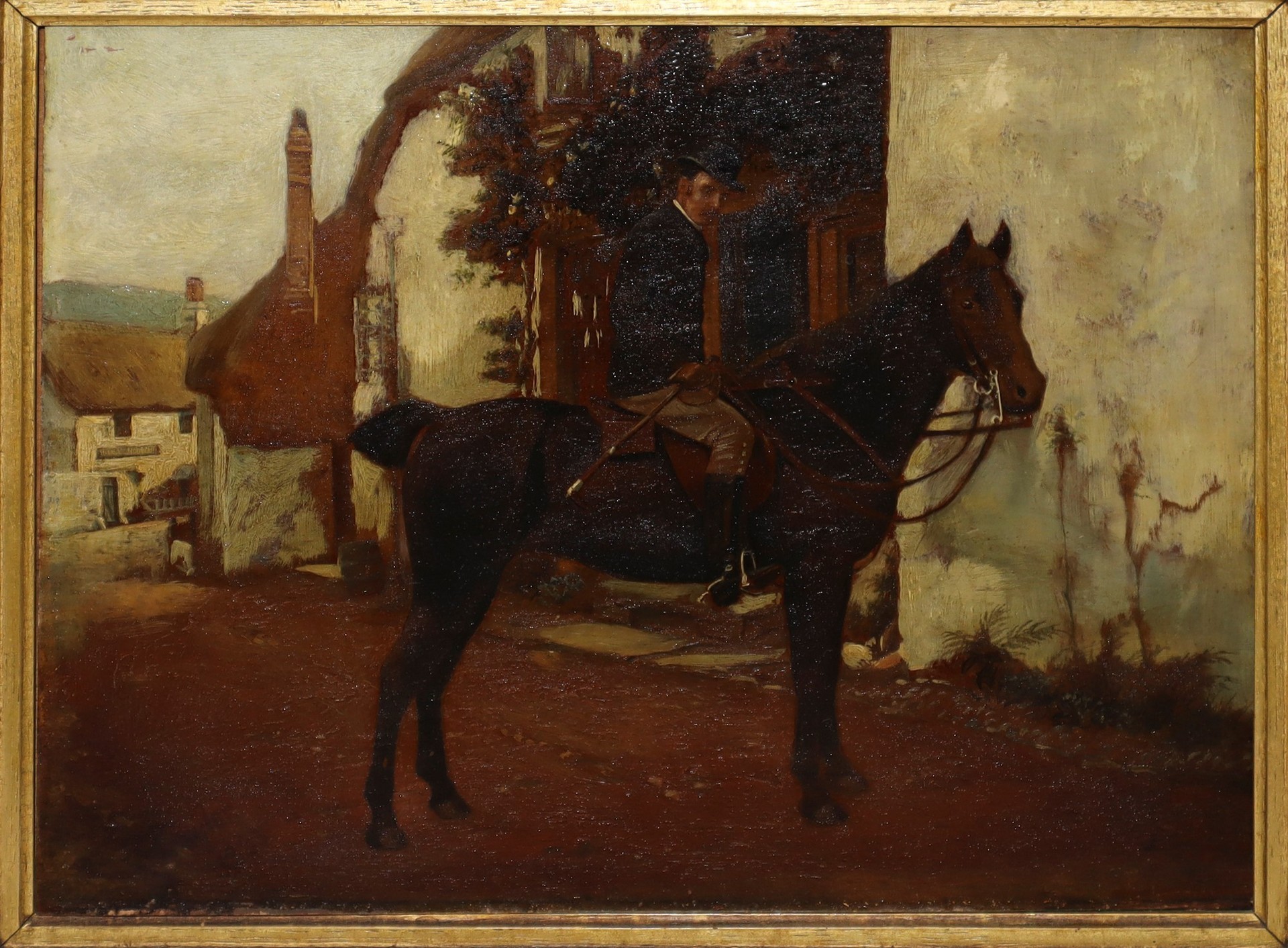 Man on horseback, Late 19th century - Image 2 of 4