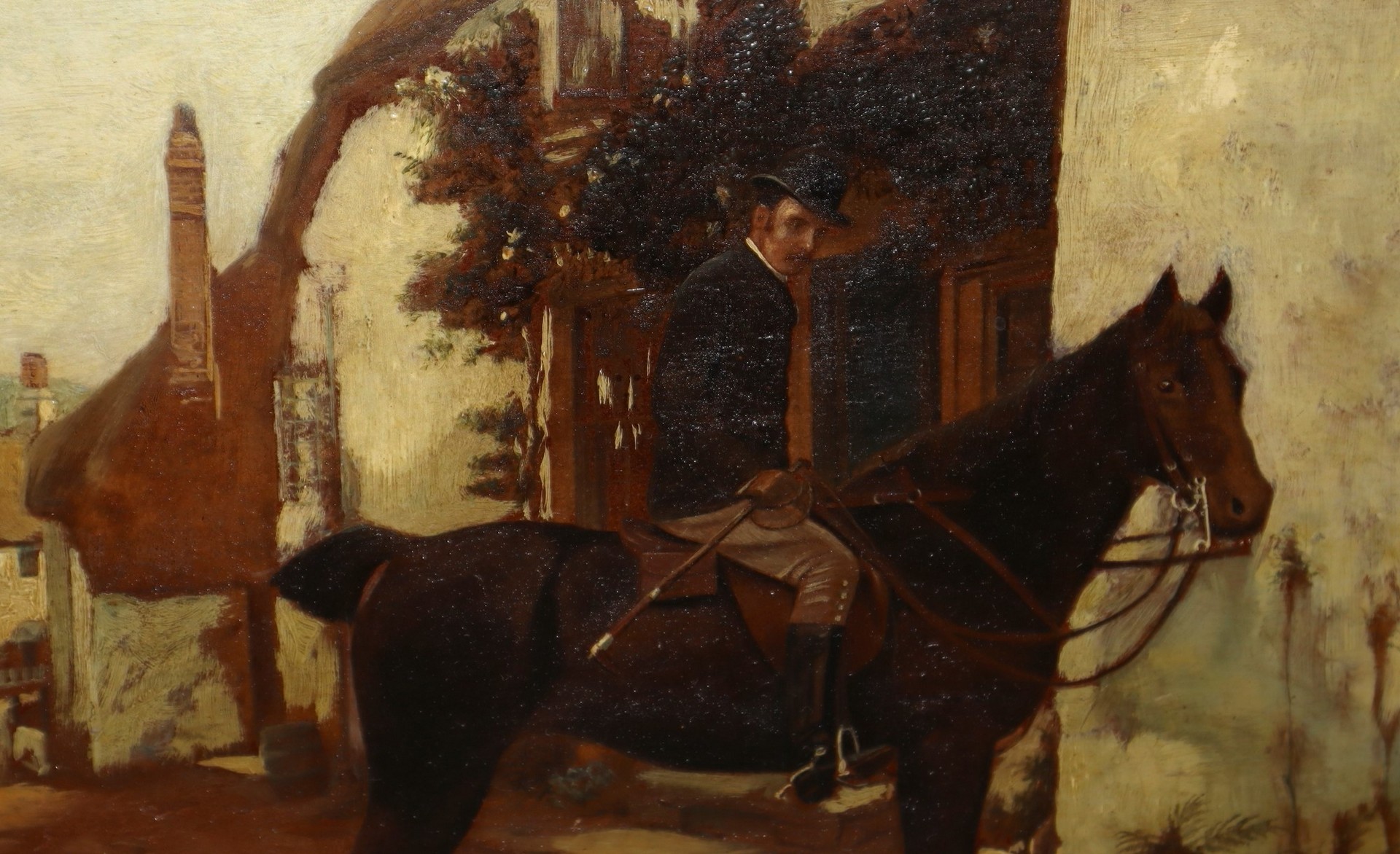 Man on horseback, Late 19th century - Image 3 of 4