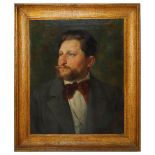 Onofrio Tomaselli (Bagheria 03/01/1866-Palermo 21/01/1956) - Portrait of a Gentleman, nineteenth ce