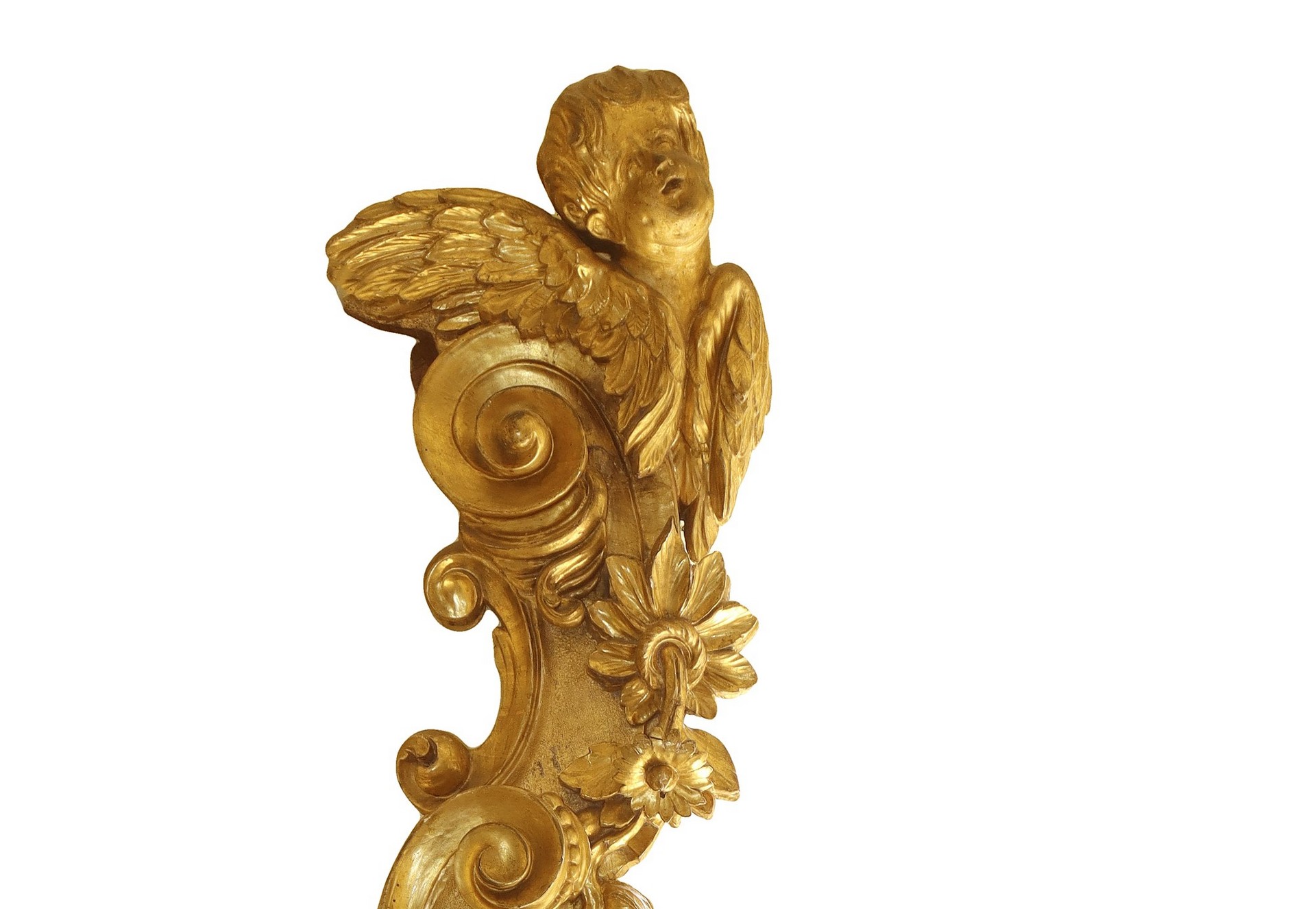 Important friezes in gilded wood, XVIII century - Image 5 of 6