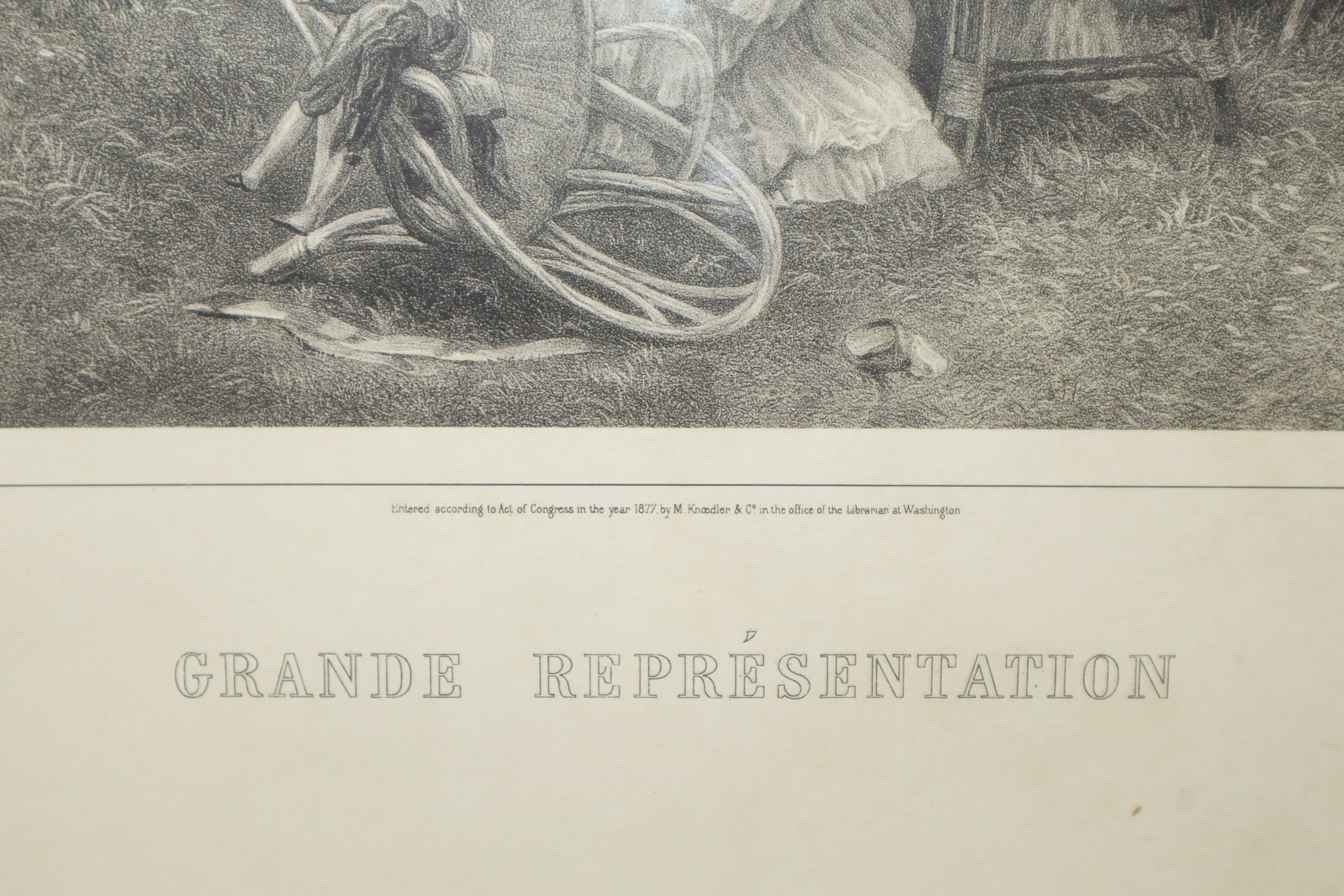 Pair of lithographs, Le Poulailler and Grande Representation - Image 7 of 7