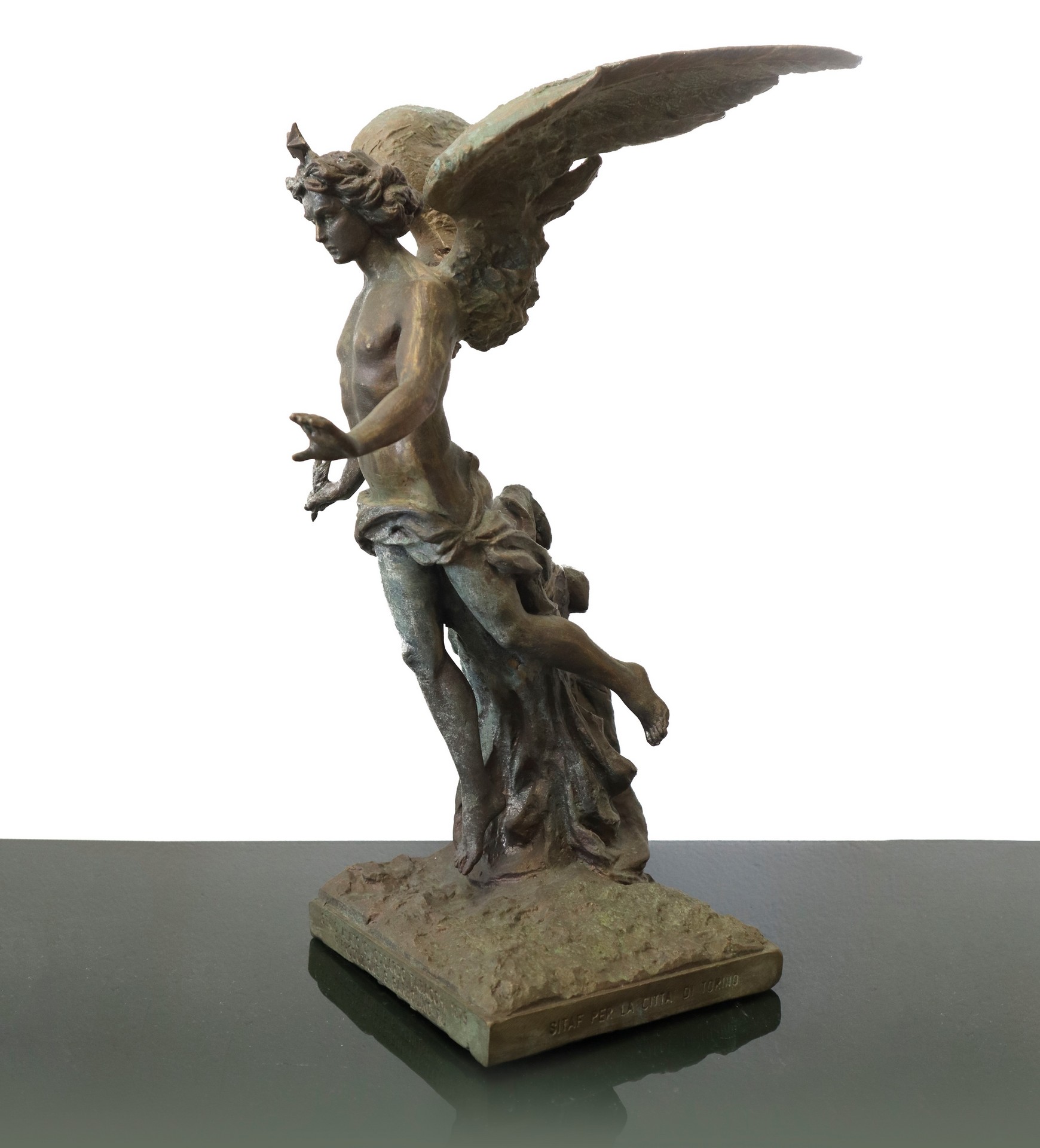 Winged genius, 20th century - Bild 4 aus 6