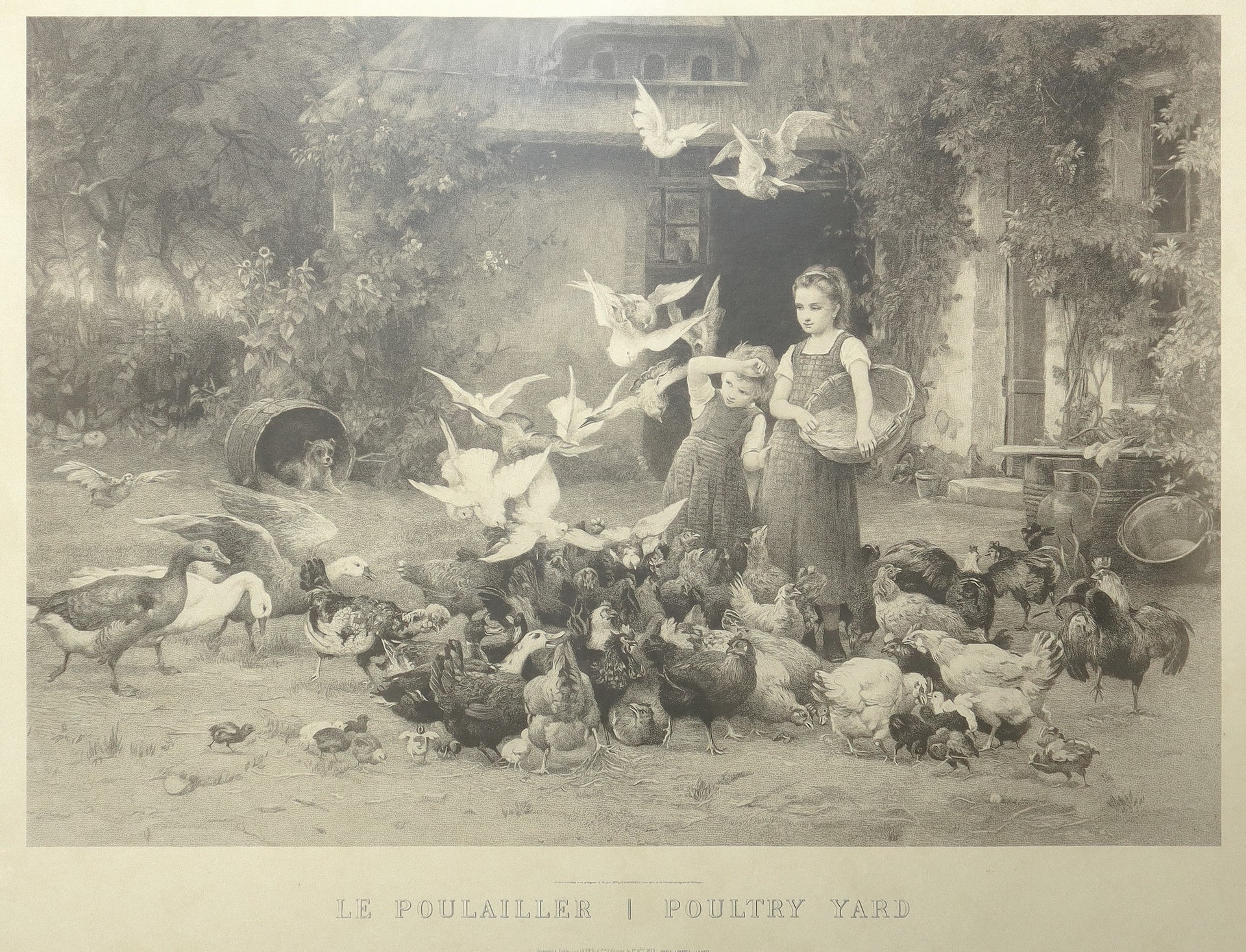 Pair of lithographs, Le Poulailler and Grande Representation - Image 3 of 7