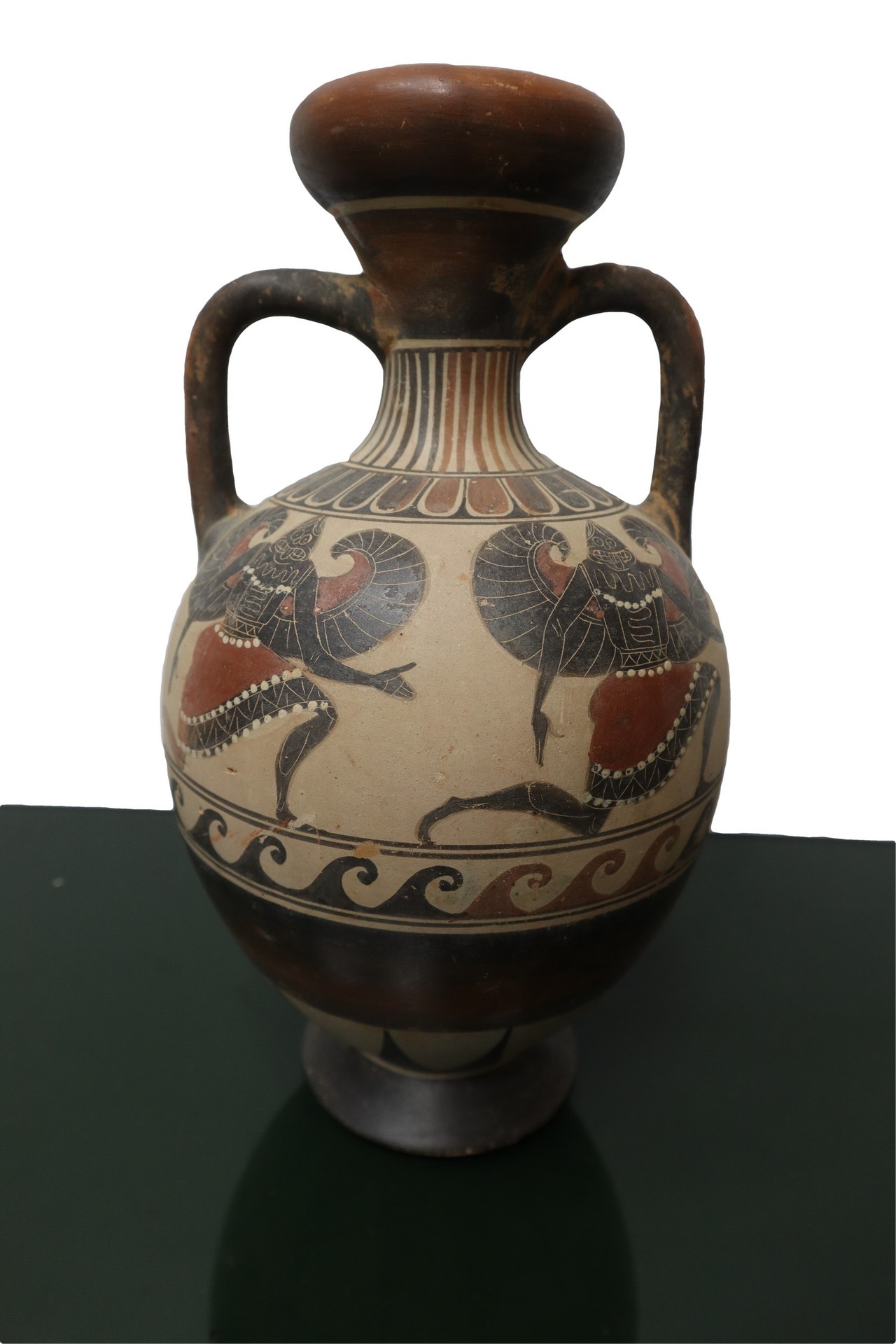 Reproduction of the Panathenaic amphora with two handles - Image 3 of 5