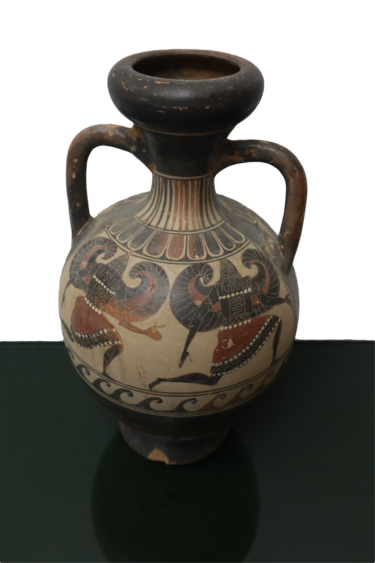 Reproduction of the Panathenaic amphora with two handles - Image 2 of 5