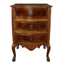 Louis XV bedside table, Sicily, 19th century