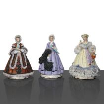 N. 3 porcelain figurines, months November, December and May