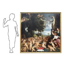 Fabrizio Chiari (1615 ca 1695) - Triumph of Venus, XVI Century