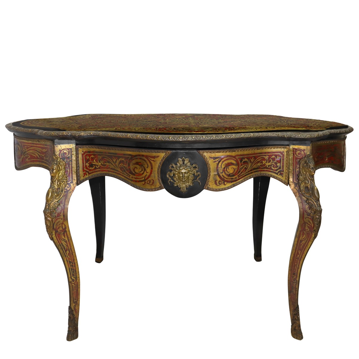 Boulle table, Late 19th century