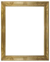 Golden wooden frame, nineteenth century