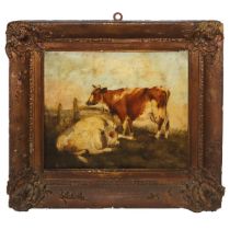 Cows, 19th century painter