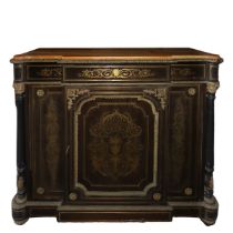 Etagere, furniture in black ebonized wood, Napoleon III