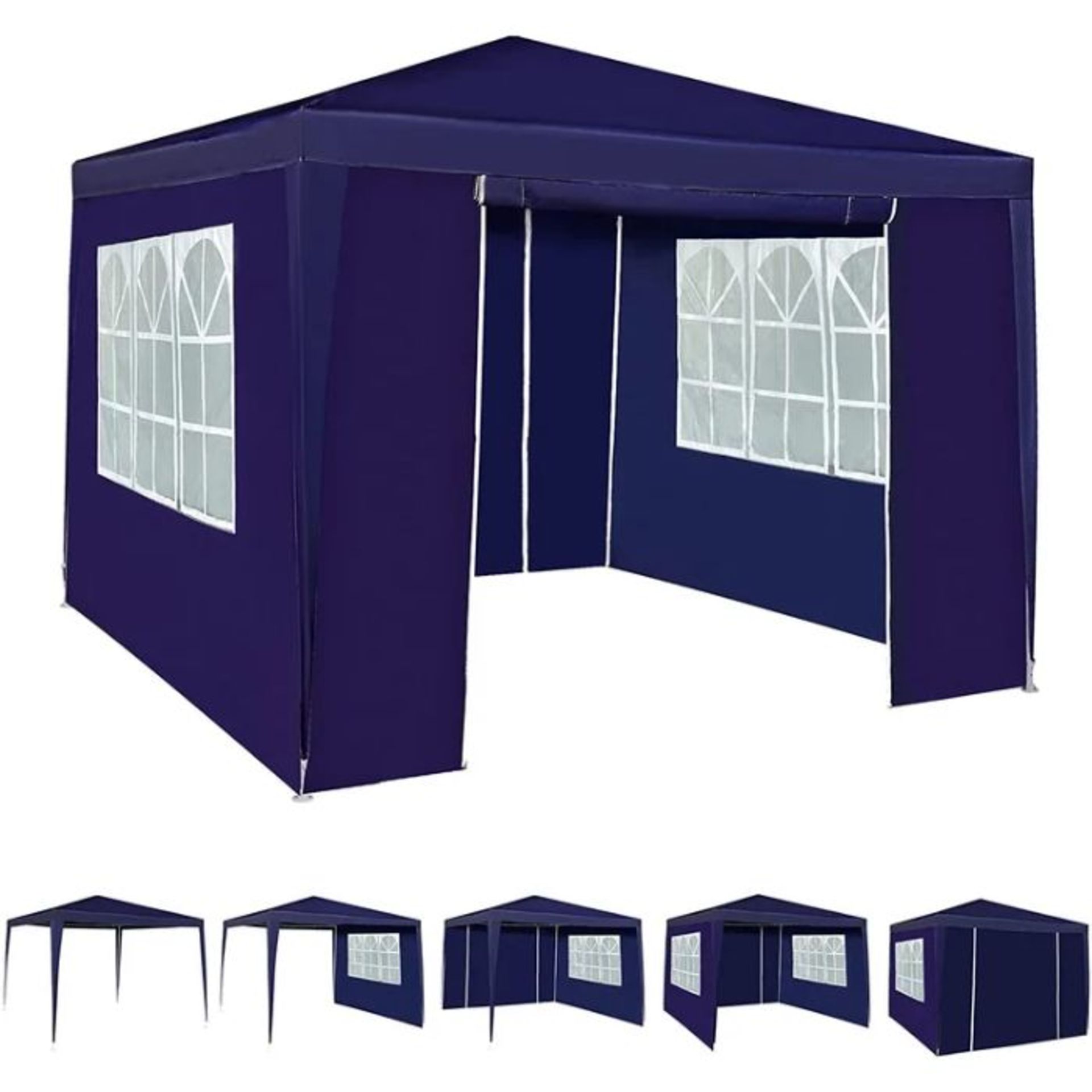 Dakota Fields,3X3m Event Gazebo (BOXED, RETURN, NOT CHECKED) RRP -£63.99 (27720/18 -MCTR1120)