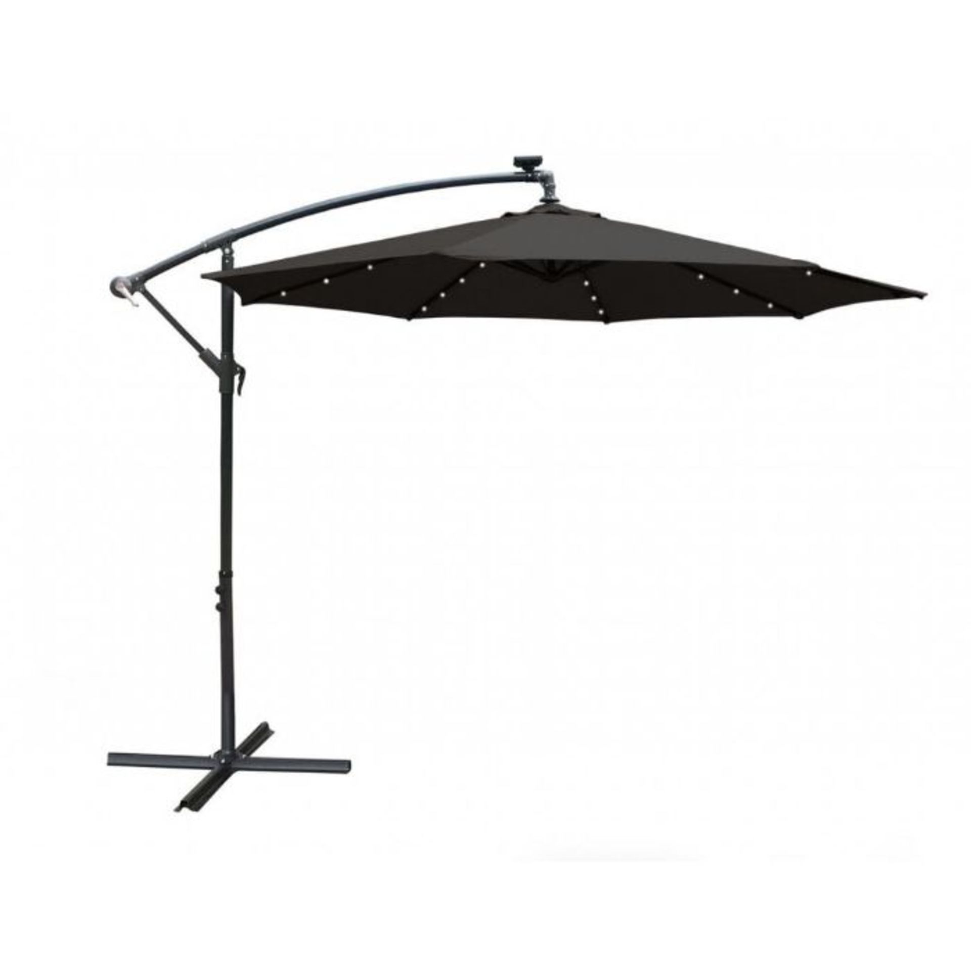 Dakota Fields,Horan 3m Cantilever Parasol with Lights (BOXED, RETURN, NOT CHECKED) (AWVE1079)