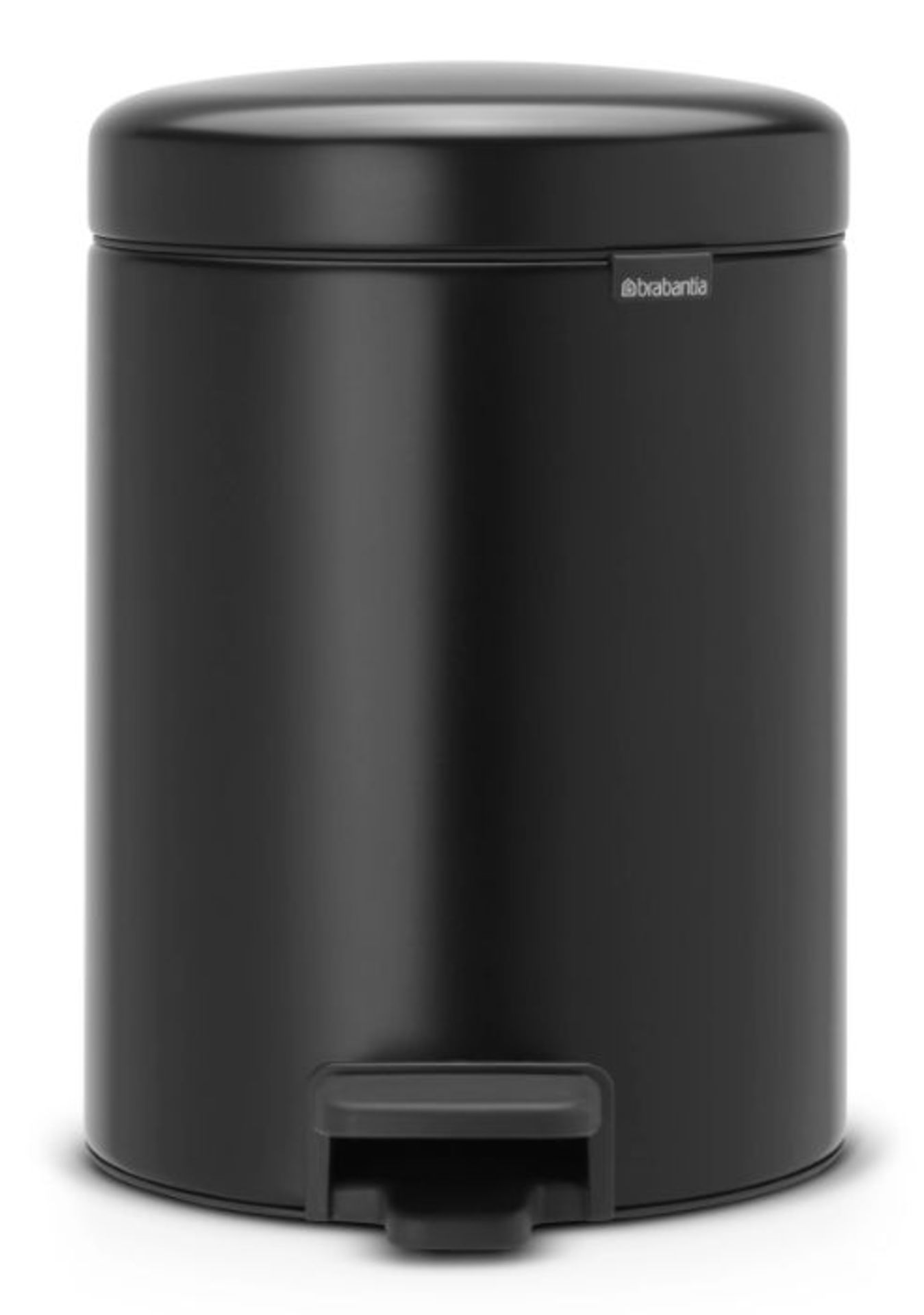 Brabantia, NewIcon 5 Litre Step On Rubbish Bin (MATT BLACK) - RRP £25.13 (VPB1313 - 28422/10)