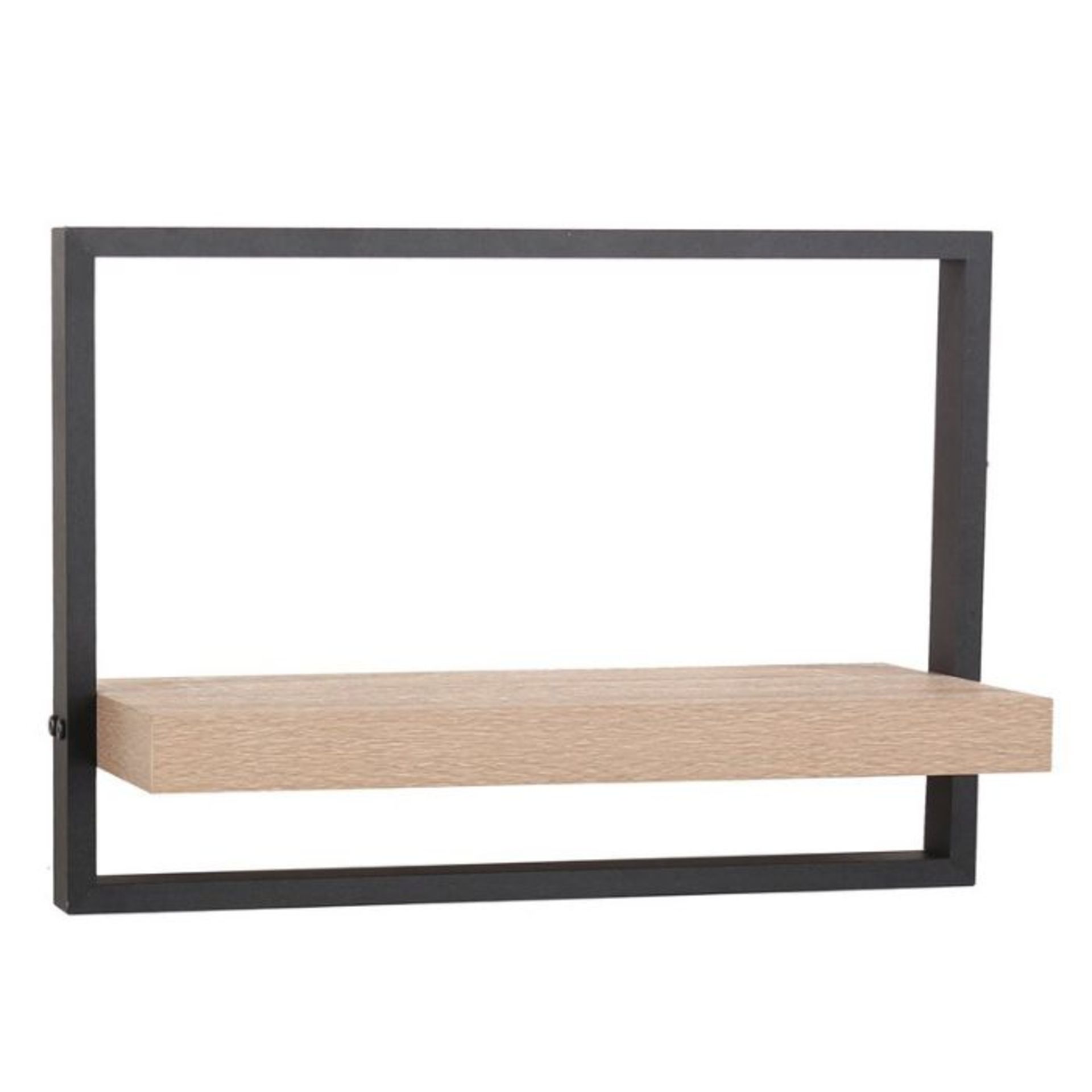 17 Stories,Tajik Floating Shelf(LIGHT OAK) (50X23CM) RRP -£27.99 (27034/27 -DVQP1085)