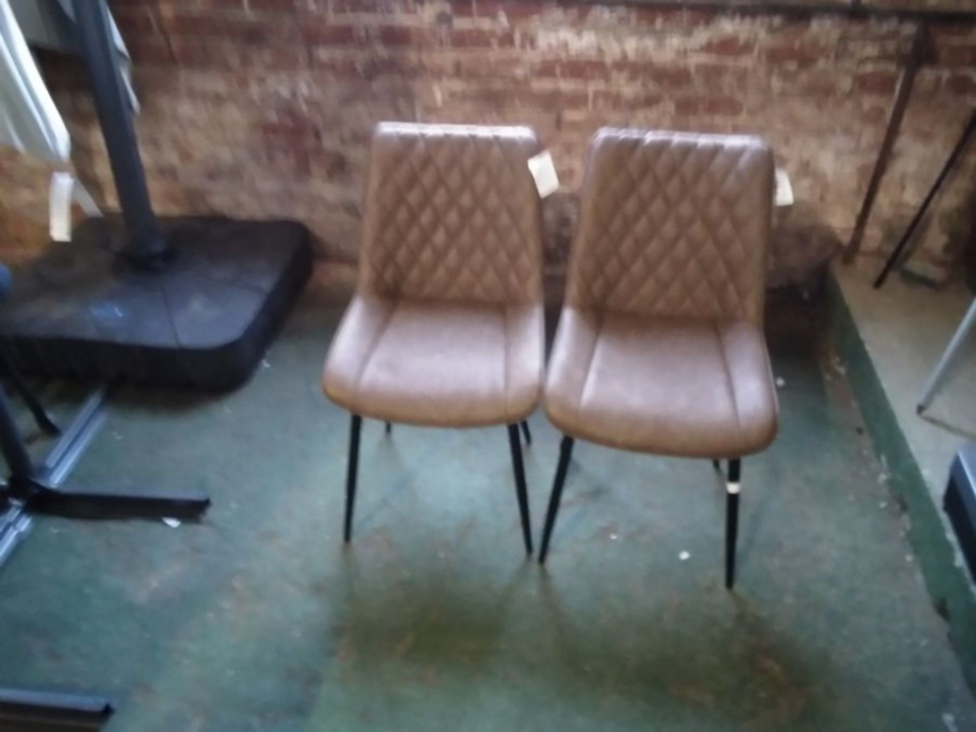George Oliver,Brinley Upholstered Dining Chair (U003459977) (Set of 2) RRP -£176.99 (28961/7 -