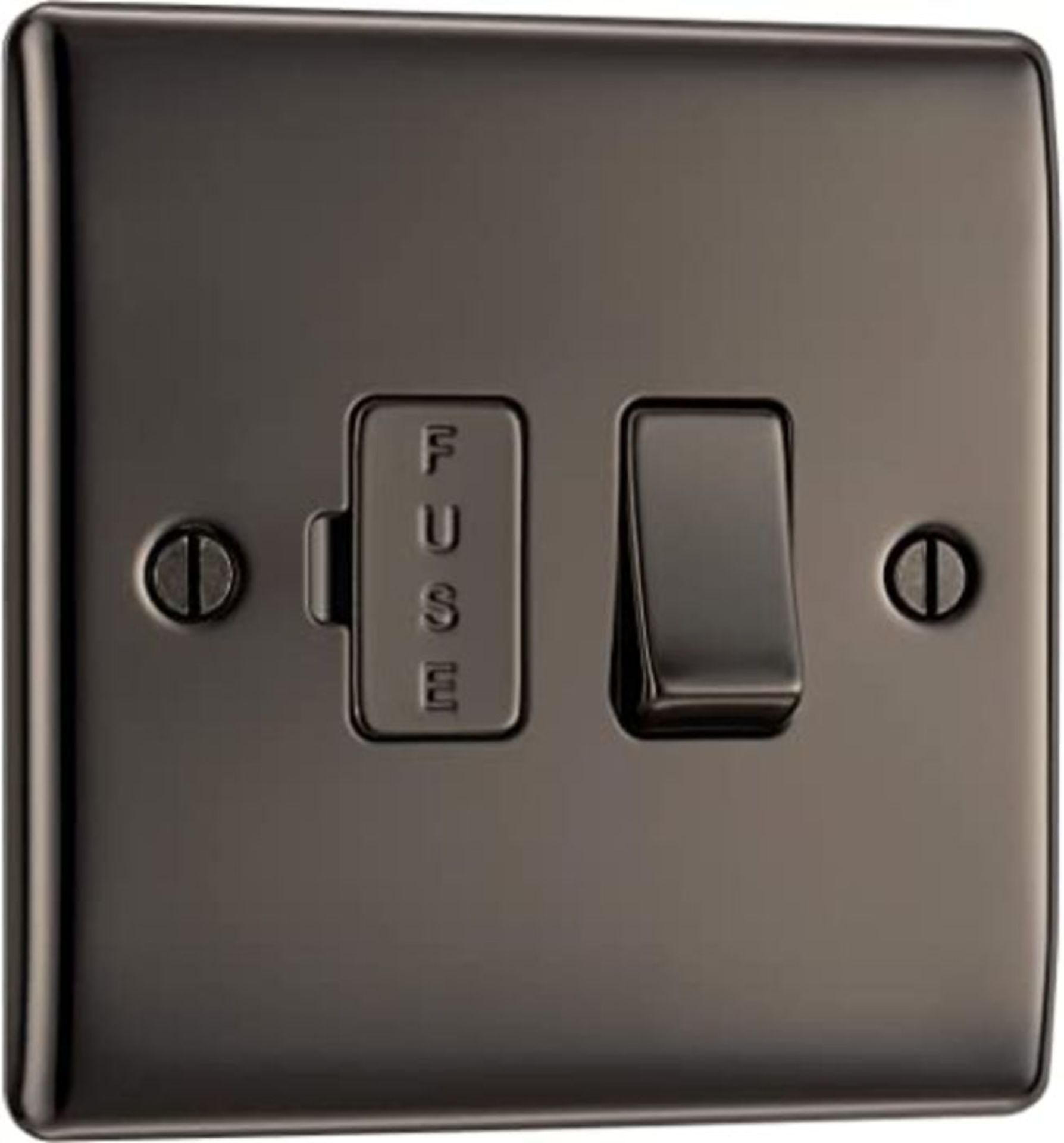 Set of 9 Switched Fused Connection Unit (BLACK NICKEL FINISH) (P761/27)