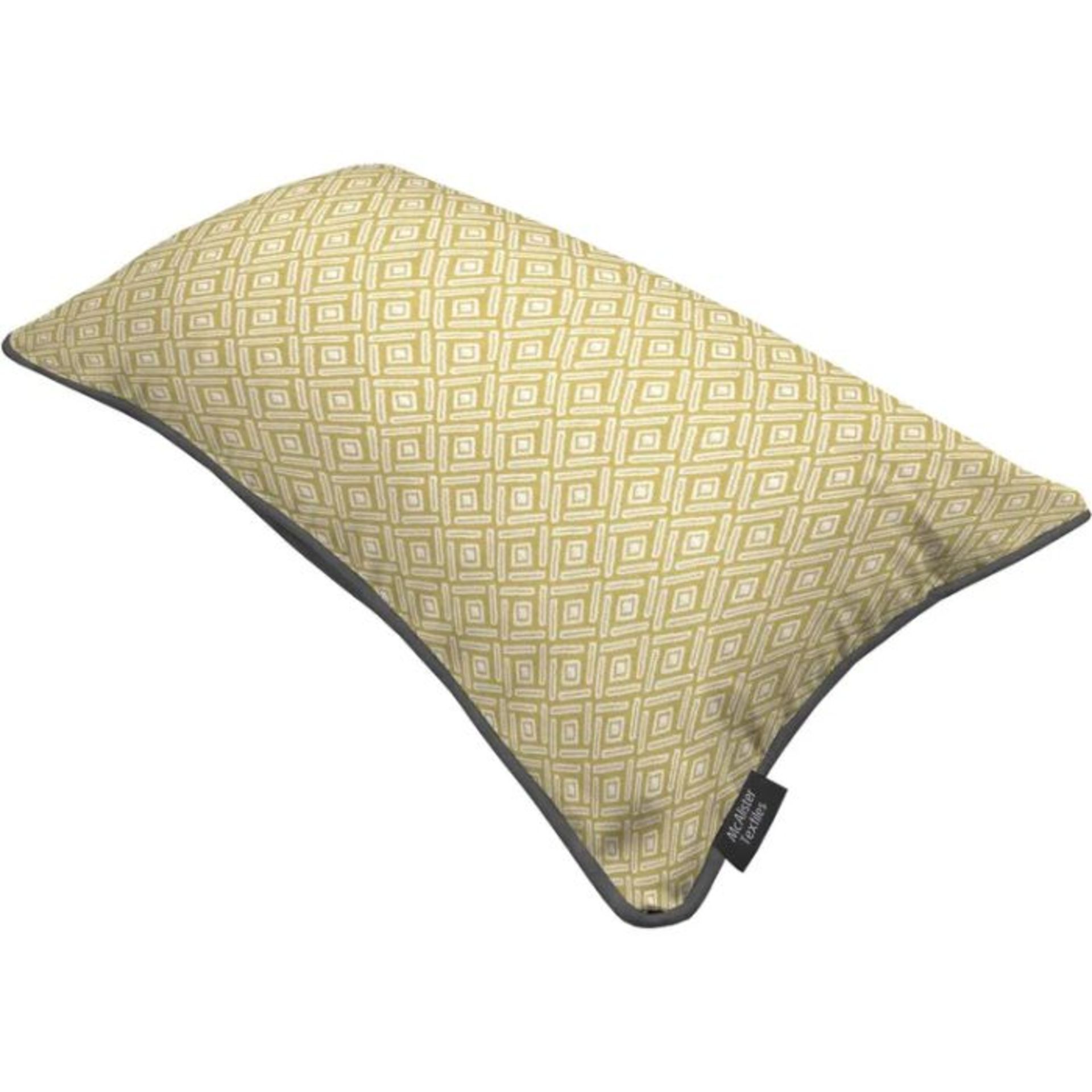 Ophelia & Co., Hudepohl Geometric Rectangular Cushion Cover (OCHRE) (40 x 60cm) - RRP £27.99 (